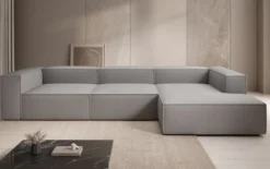 Designer Ecksofa Lesley in Bouclé