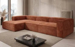 Designer Ecksofa Lesley in Cord
