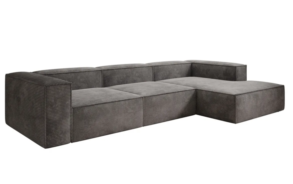 Designer Ecksofa Lesley in Cord