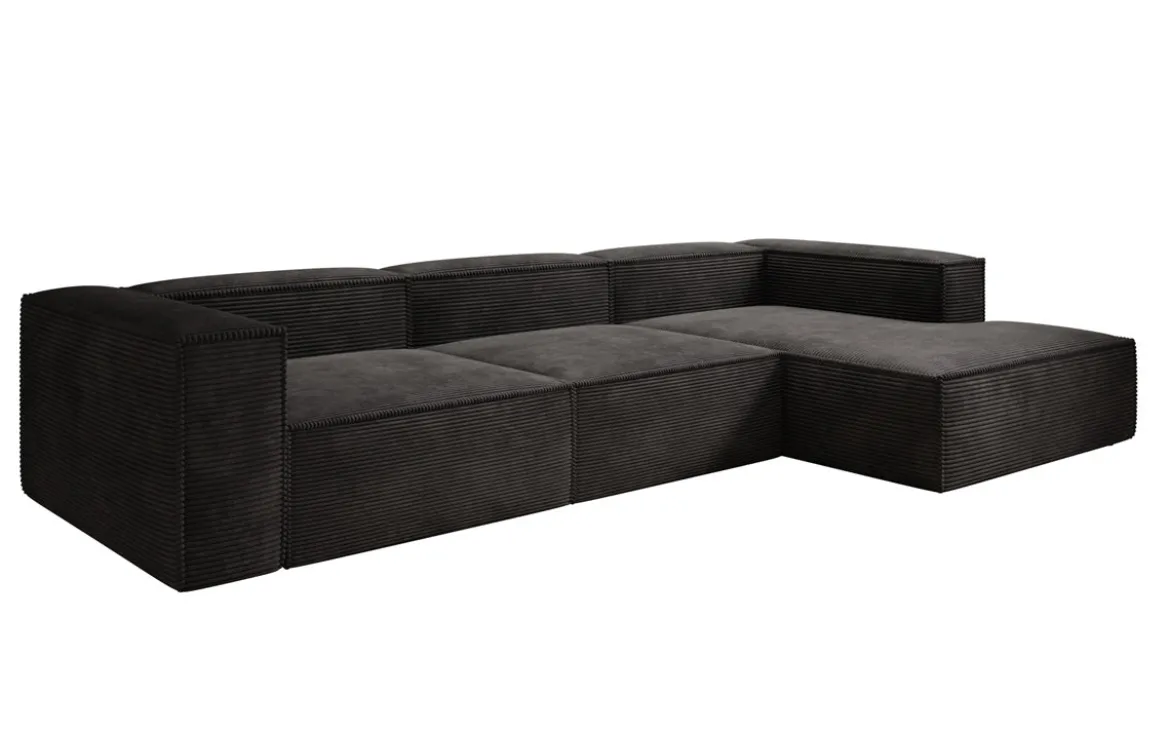 Designer Ecksofa Lesley in Cord