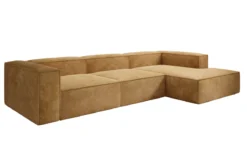 Designer Ecksofa Lesley in Cord