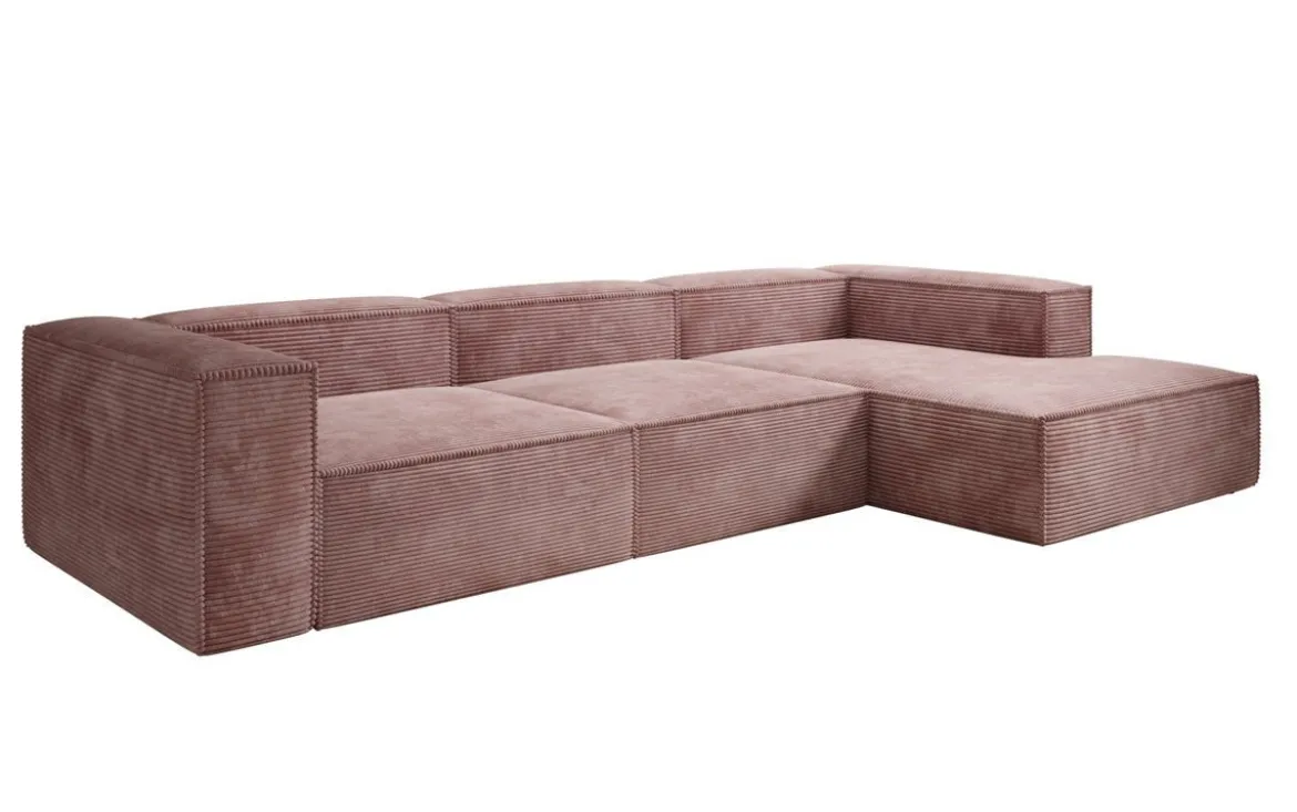 Designer Ecksofa Lesley in Cord