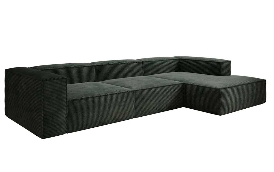 Designer Ecksofa Lesley in Cord