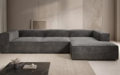 Designer Ecksofa Lesley in Cord