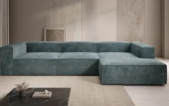 Designer Ecksofa Lesley in Cord
