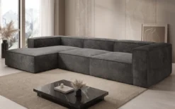 Designer Ecksofa Lesley in Cord