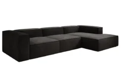 Designer Ecksofa Lesley in Samt