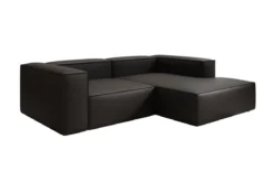 Designer Ecksofa Lesley Mini in Echtleder