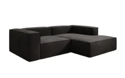Designer Ecksofa Lesley Mini in Samt