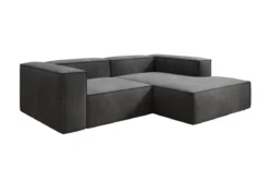 Designer Ecksofa Lesley Mini in Samt