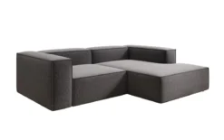 Designer Ecksofa Lesley Mini in Strukturstoff