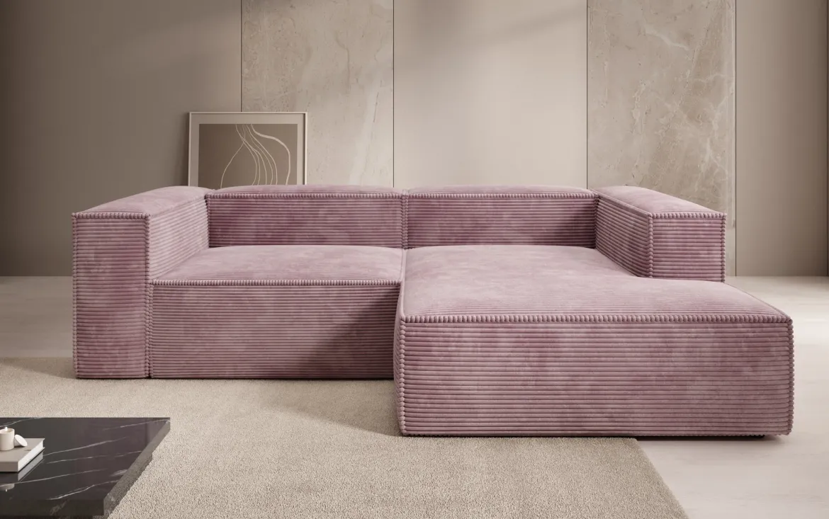Designer Ecksofa Lesley Mini in Cord
