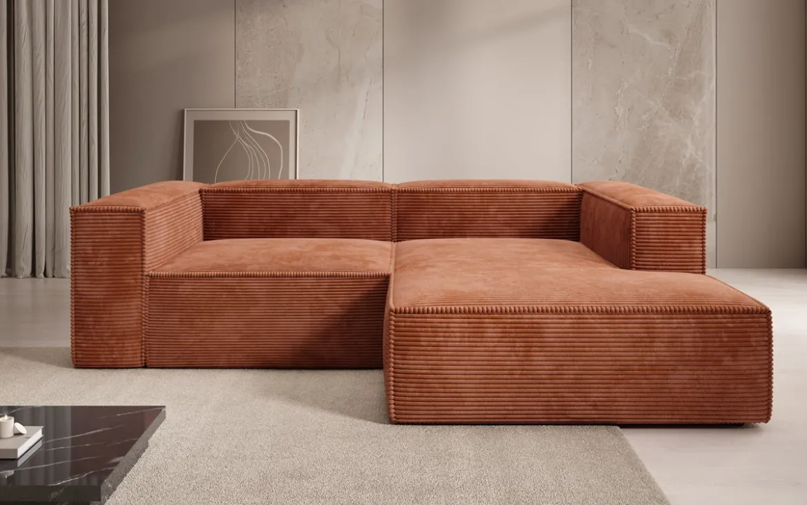 Designer Ecksofa Lesley Mini in Cord