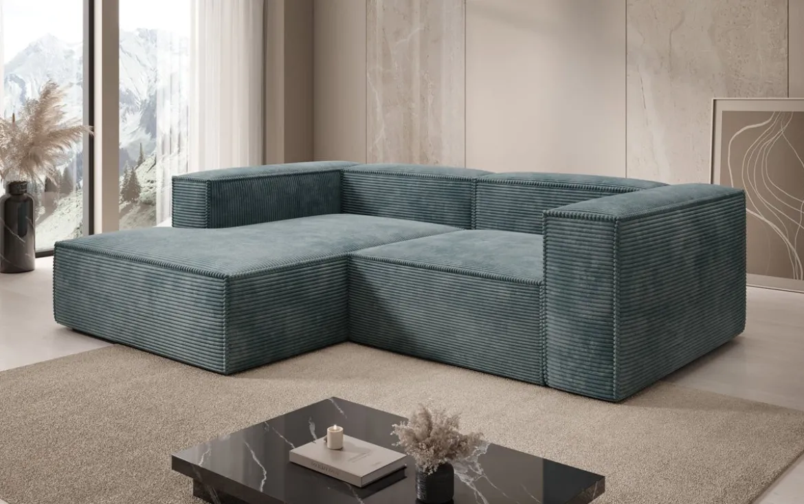 Designer Ecksofa Lesley Mini in Cord