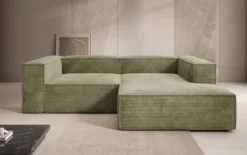 Designer Ecksofa Lesley Mini in Cord