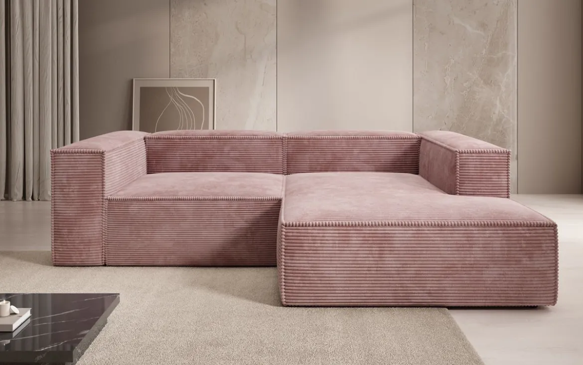 Designer Ecksofa Lesley Mini in Cord