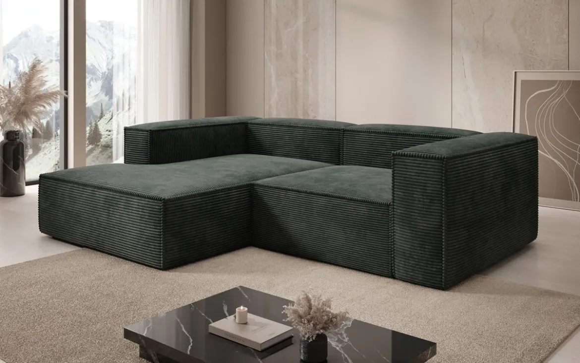 Designer Ecksofa Lesley Mini in Cord