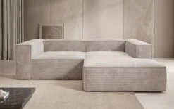 Designer Ecksofa Lesley Mini in Cord