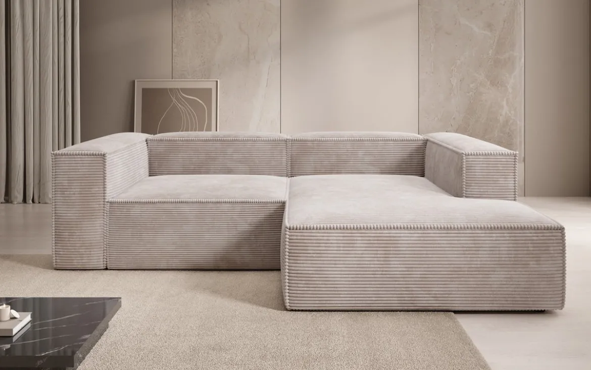 Designer Ecksofa Lesley Mini in Cord