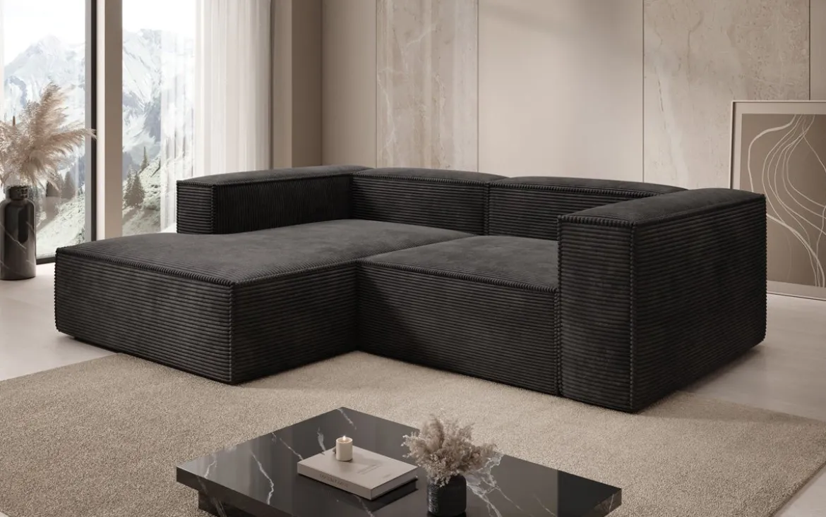 Designer Ecksofa Lesley Mini in Cord