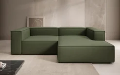 Designer Ecksofa Lesley Mini in Stoff