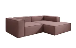 Designer Ecksofa Lesley Mini in Stoff