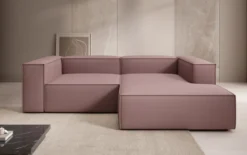 Designer Ecksofa Lesley Mini in Stoff