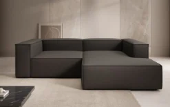 Designer Ecksofa Lesley Mini in Stoff