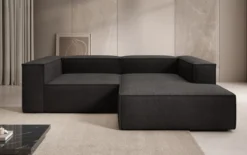 Designer Ecksofa Lesley Mini in Bouclé