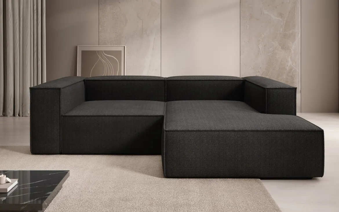 Designer Ecksofa Lesley Mini in Bouclé