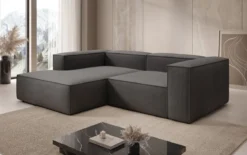 Designer Ecksofa Lesley Mini in Bouclé