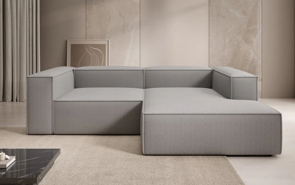 Designer Ecksofa Lesley Mini in Bouclé