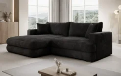 Designer Ecksofa Lima in Cord