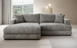 Designer Ecksofa Lima in Cord