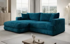 Designer Ecksofa Lima in Cord