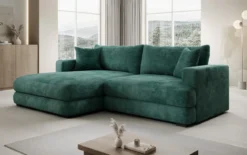 Designer Ecksofa Lima in Cord