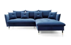 Designer Ecksofa Louise mit Schlaf- und Klappfunktion