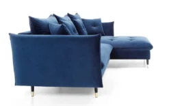 Designer Ecksofa Louise mit Schlaf- und Klappfunktion