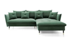 Designer Ecksofa Louise mit Schlaf- und Klappfunktion