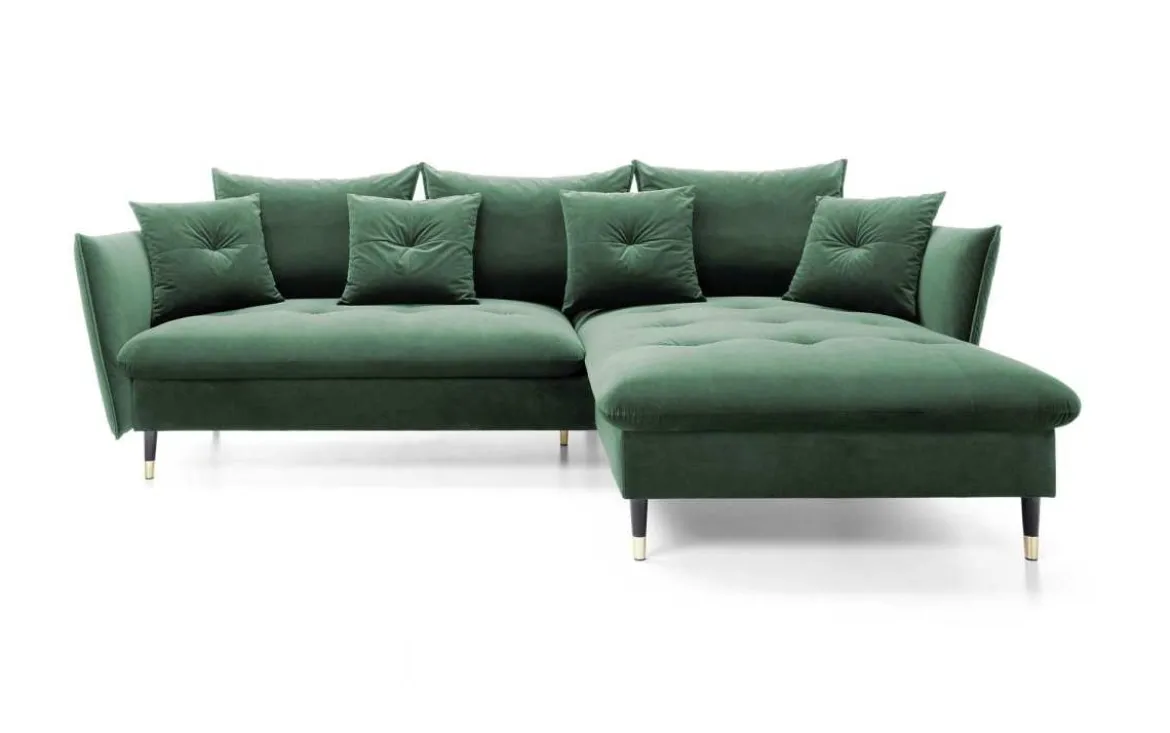 Designer Ecksofa Louise mit Schlaf- und Klappfunktion