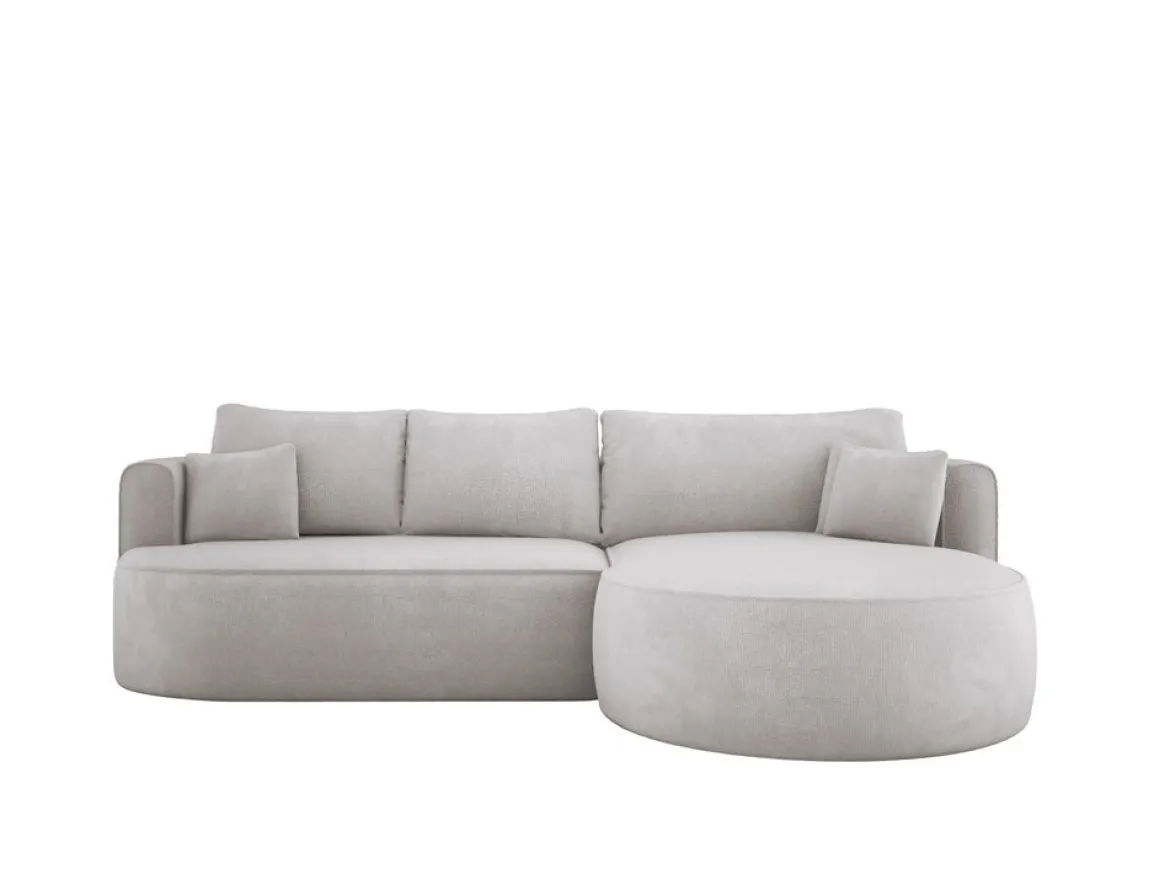 Designer Ecksofa Lucca in Bouclé