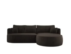 Designer Ecksofa Lucca in Samt