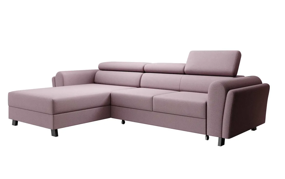 Designer Ecksofa Massimo mit Schlaf- und Klappfunktion