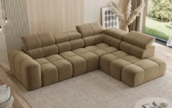 Designer Ecksofa Mia Maxi in Chenille