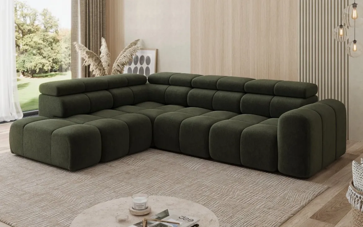 Designer Ecksofa Mia Maxi in Chenille