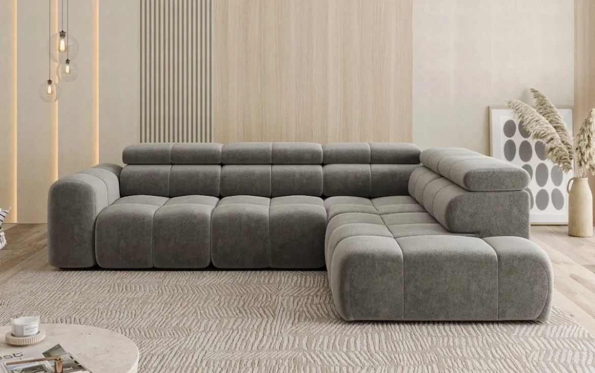 Designer Ecksofa Mia Maxi in Chenille