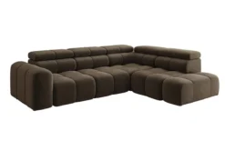 Designer Ecksofa Mia Maxi in Chenille