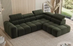 Designer Ecksofa Mia Maxi in Chenille
