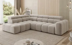 Designer Ecksofa Mia Maxi in Chenille