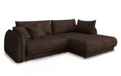 Designer Ecksofa Mojave II Stoff mit Schlaffunktion und Stauraum